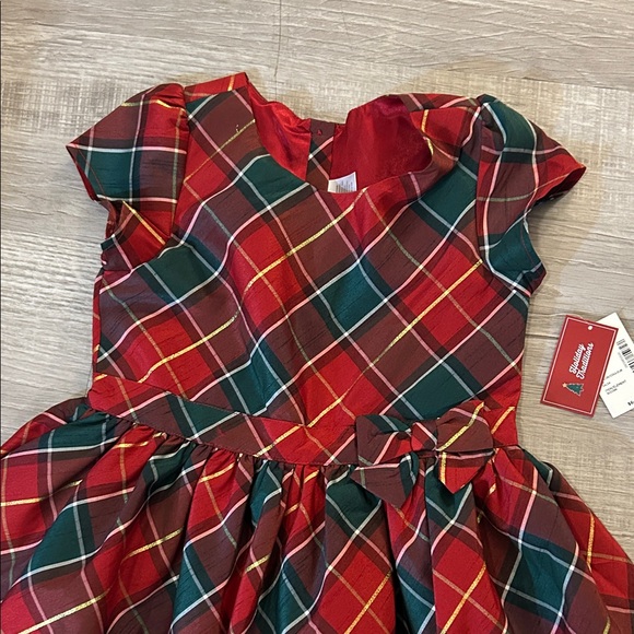NWT Gymboree Holiday Traditions 2022 Red and Green Plaid Dress Size 10 - Picture 2 of 7
